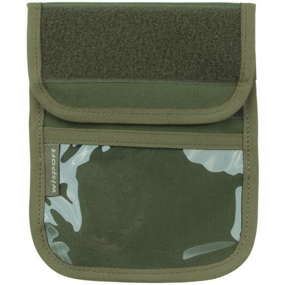 Wisport Patrol Ausweishülle zum Umhängen Olive Green