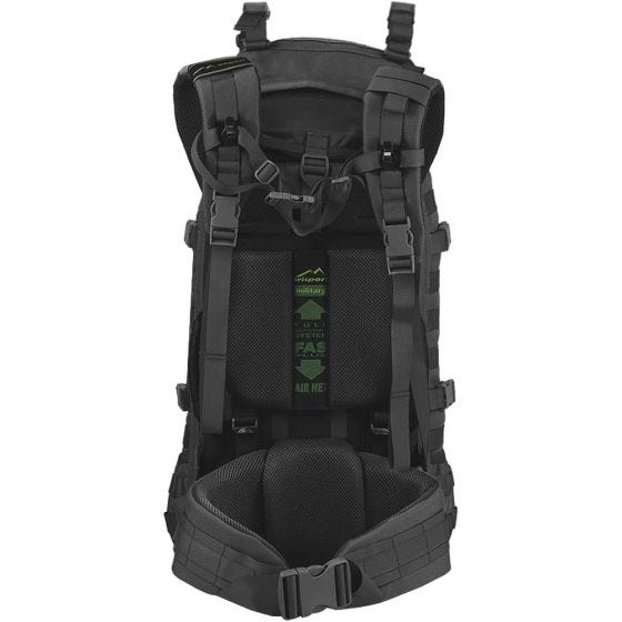 Wisport Raccoon 45L Rucksack Schwarz