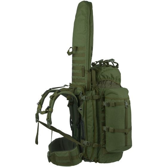 Wisport ShotPack 65L Rucksack mit Gewehrtasche Olive Green