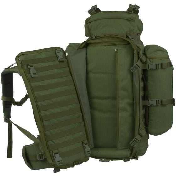 Wisport ShotPack 65L Rucksack mit Gewehrtasche Olive Green