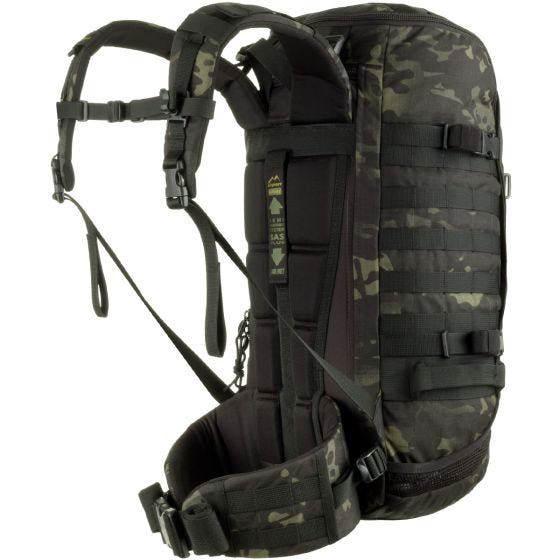 Wisport ZipperFox Rucksack MultiCam Black