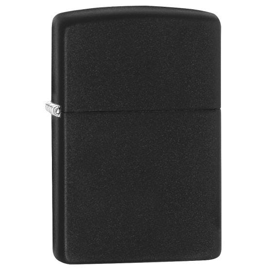 Zippo Matte Black Regular Feuerzeug